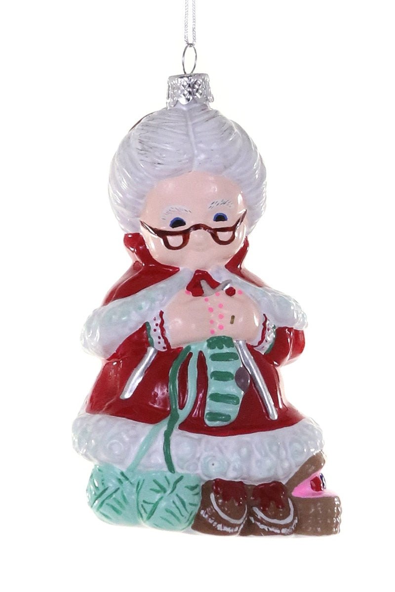 Vintage Mrs. Claus Ornament