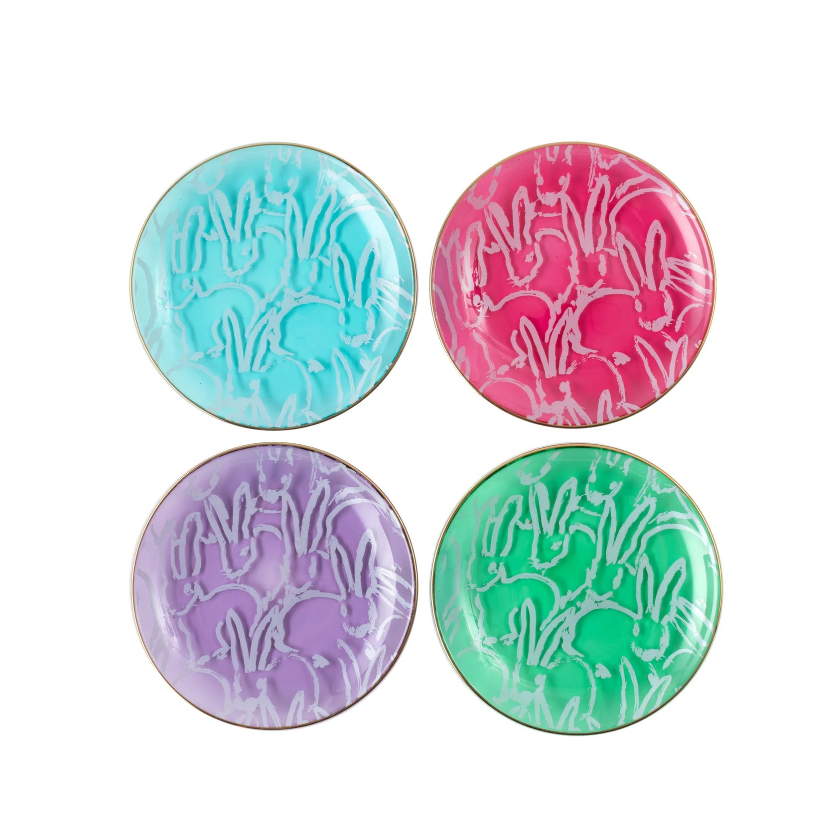 Lucky Charm Glass Plate