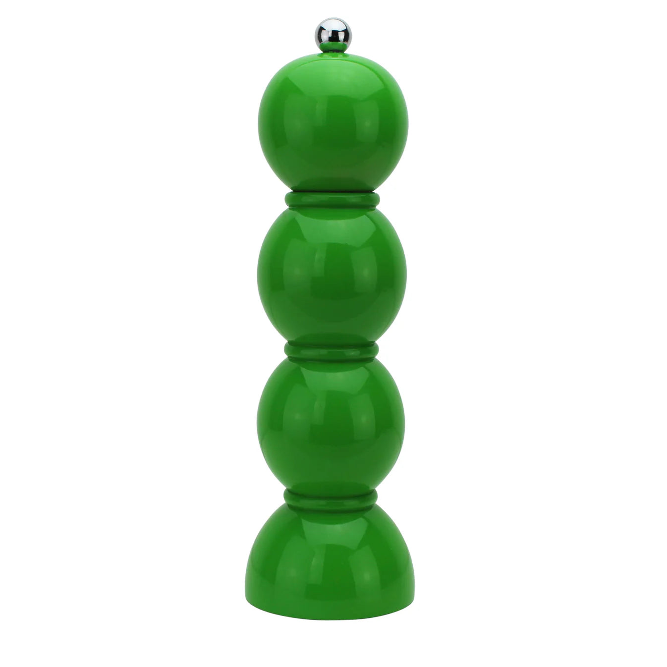 Leaf Green Bobbin Salt or Pepper Mill