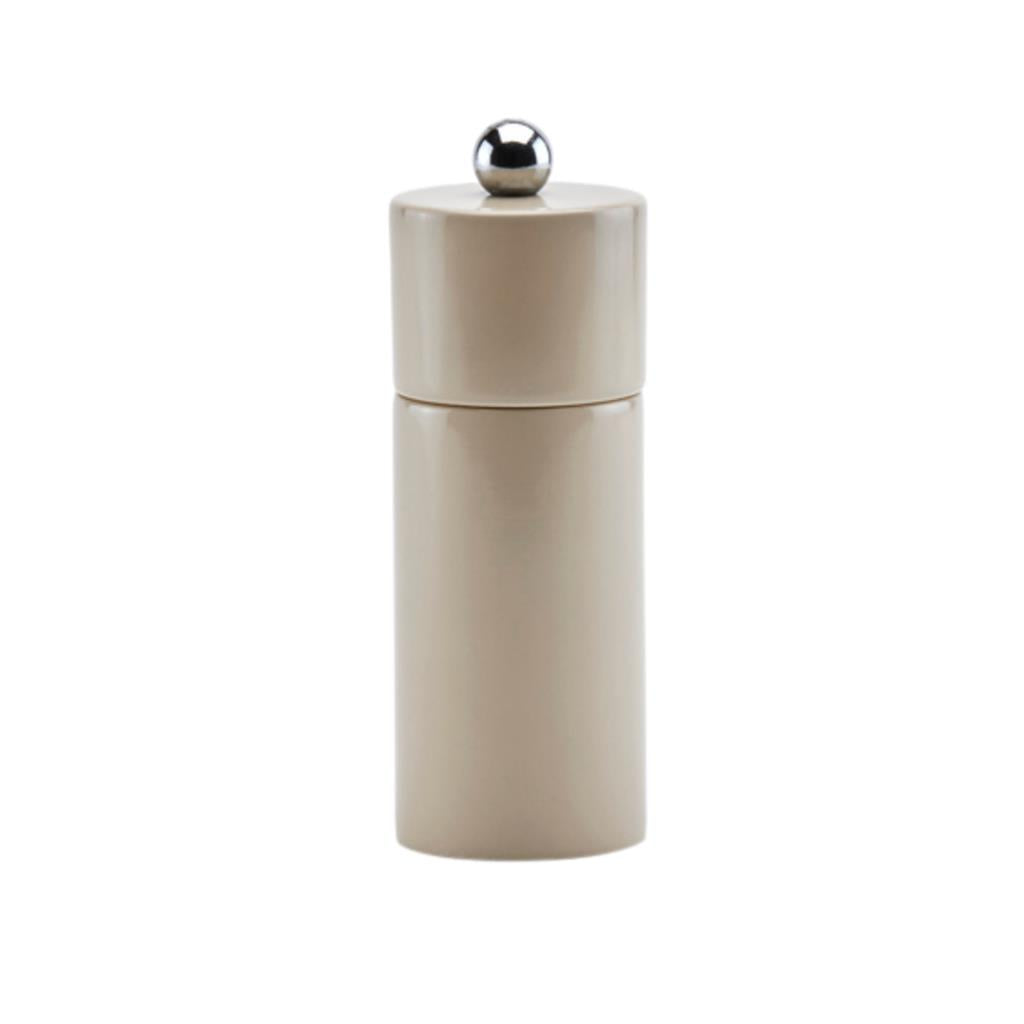 Cappuccino Mini Pillar Salt or Pepper Mill