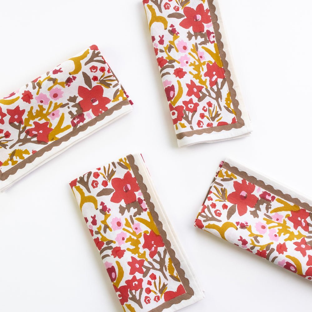 Garden Sunset Napkin | Set of 4