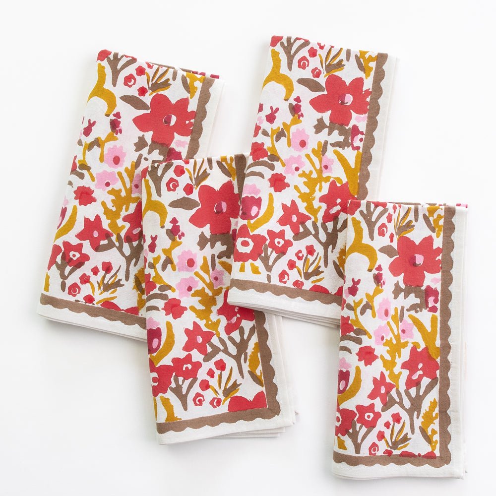 Garden Sunset Napkin | Set of 4