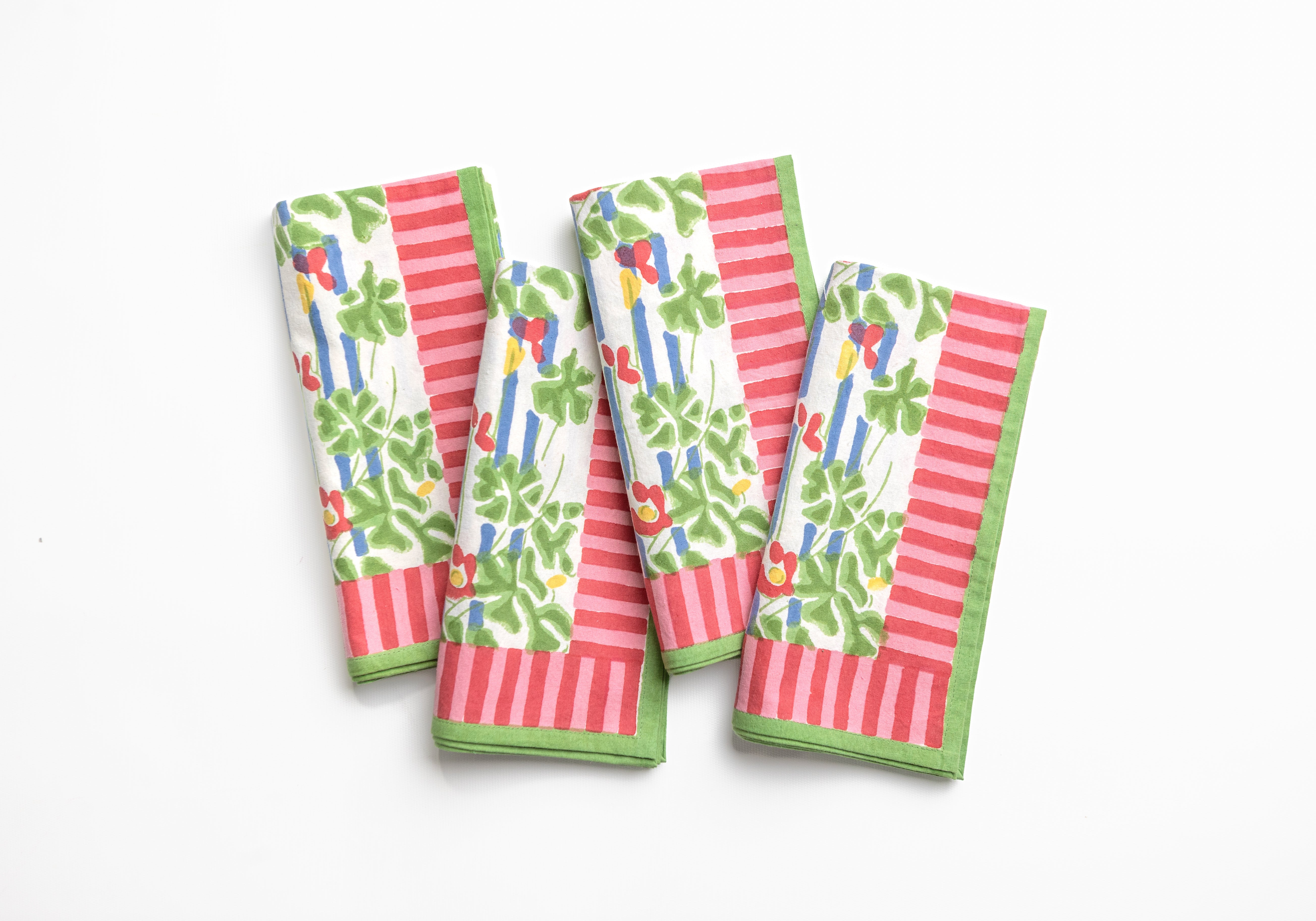 Geranium Carnival Napkins | Set of 4