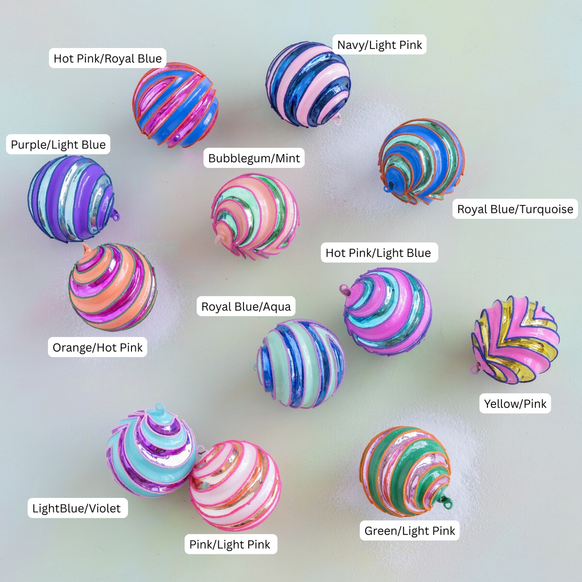 Bunting Ball Ornament