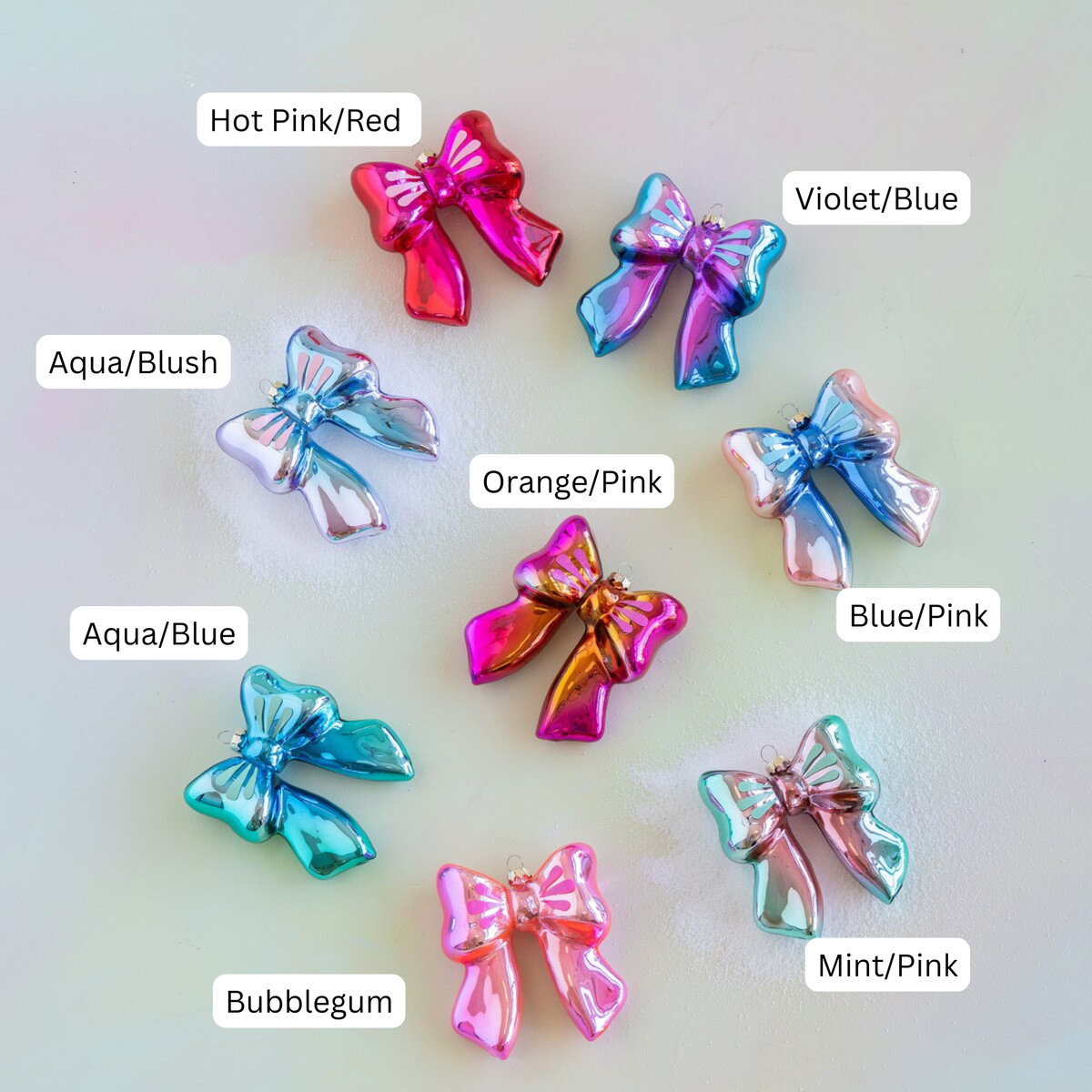 Ombre GloBow Ornament