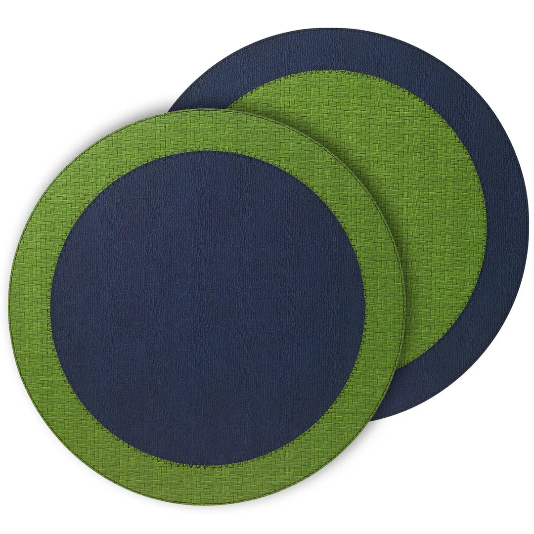 Halo Reversible Round Placemats | Set of 4
