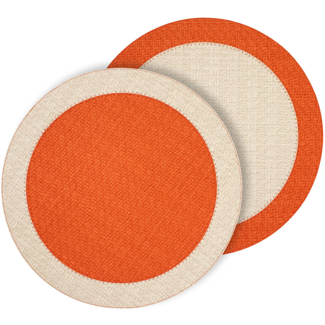 Halo Reversible Round Placemats | Set of 4