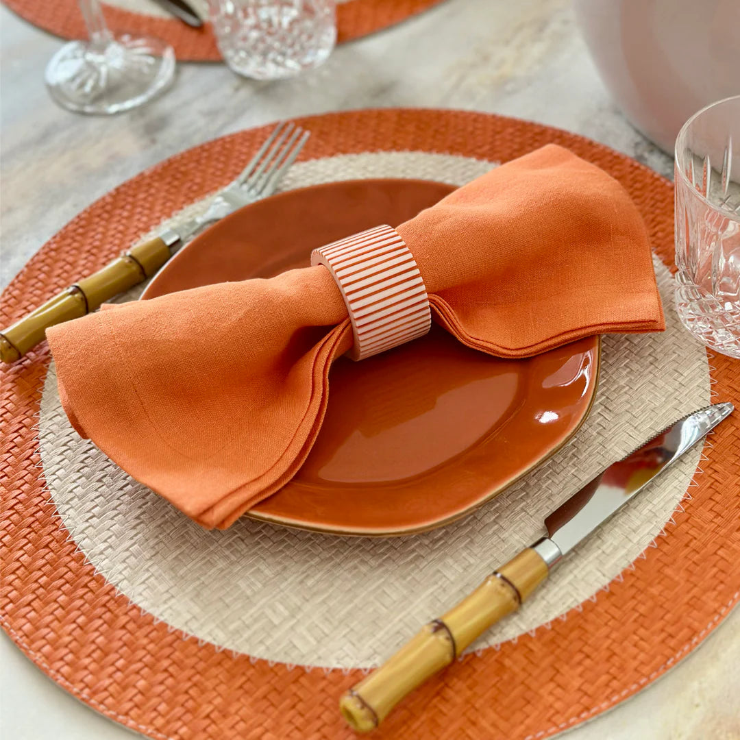 Halo Reversible Round Placemats | Set of 4