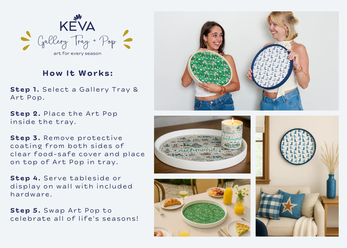 Gallery Tray Art Pop