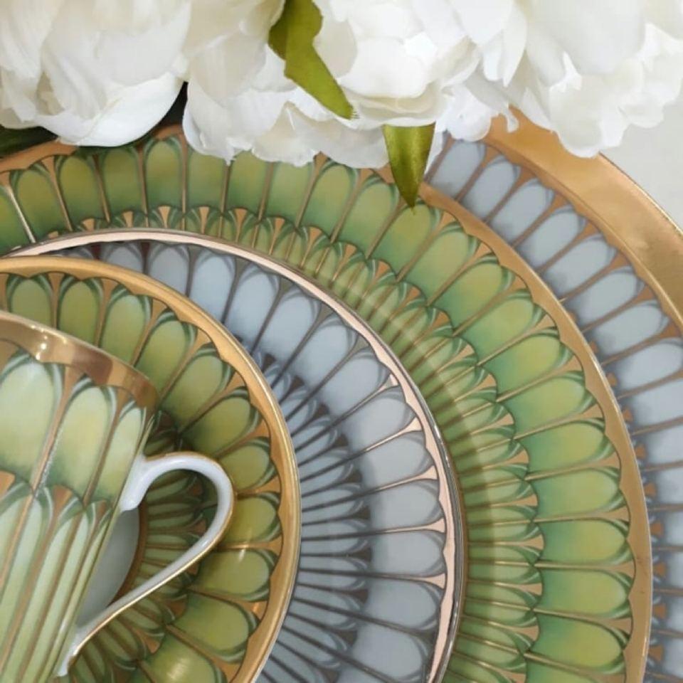 Arcades Green Salad Plate