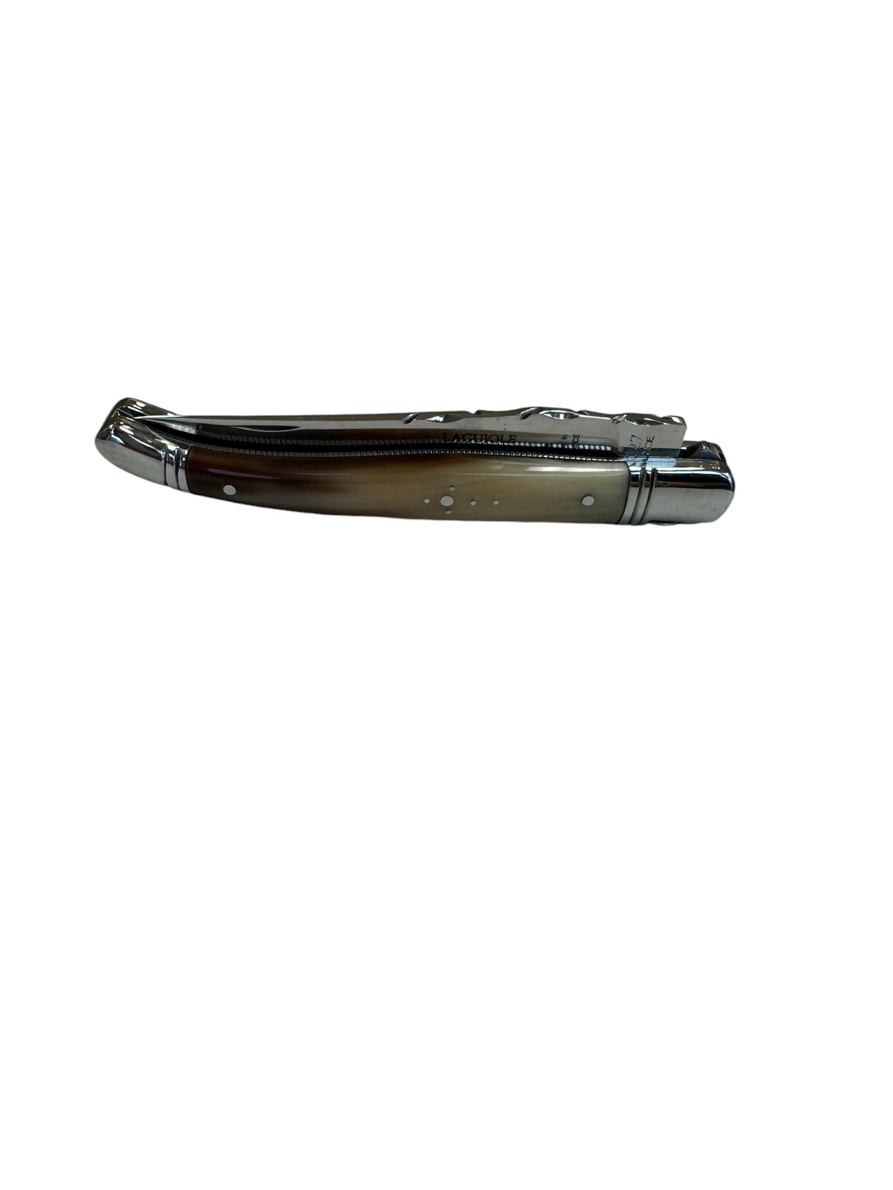 Laguiole Classic Pocket Knife - Light Brown Handle