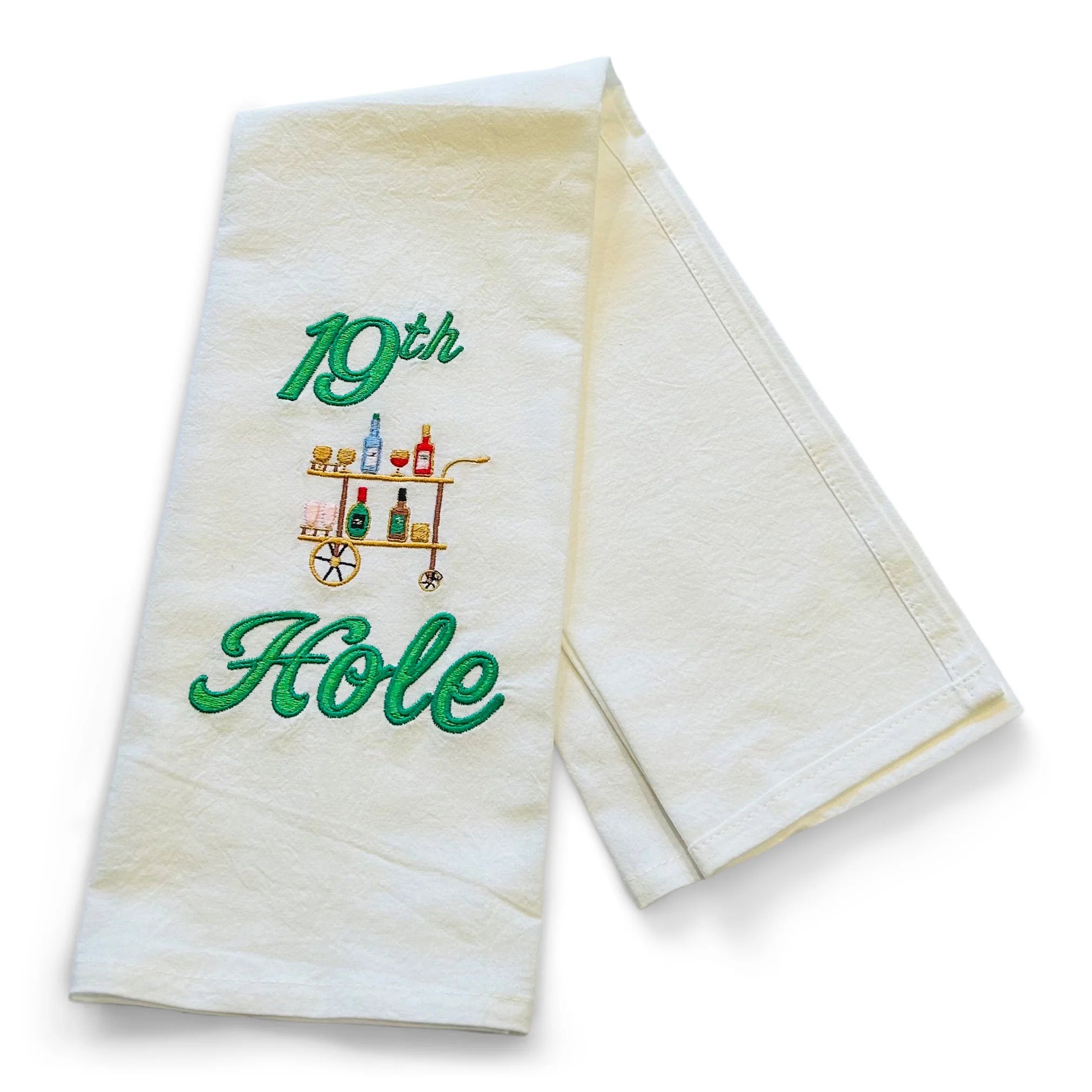 19th Hole Tea Towel