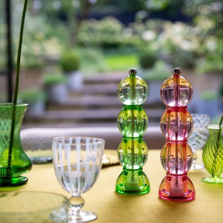 Green Icy Bobbin Salt or Pepper Mill