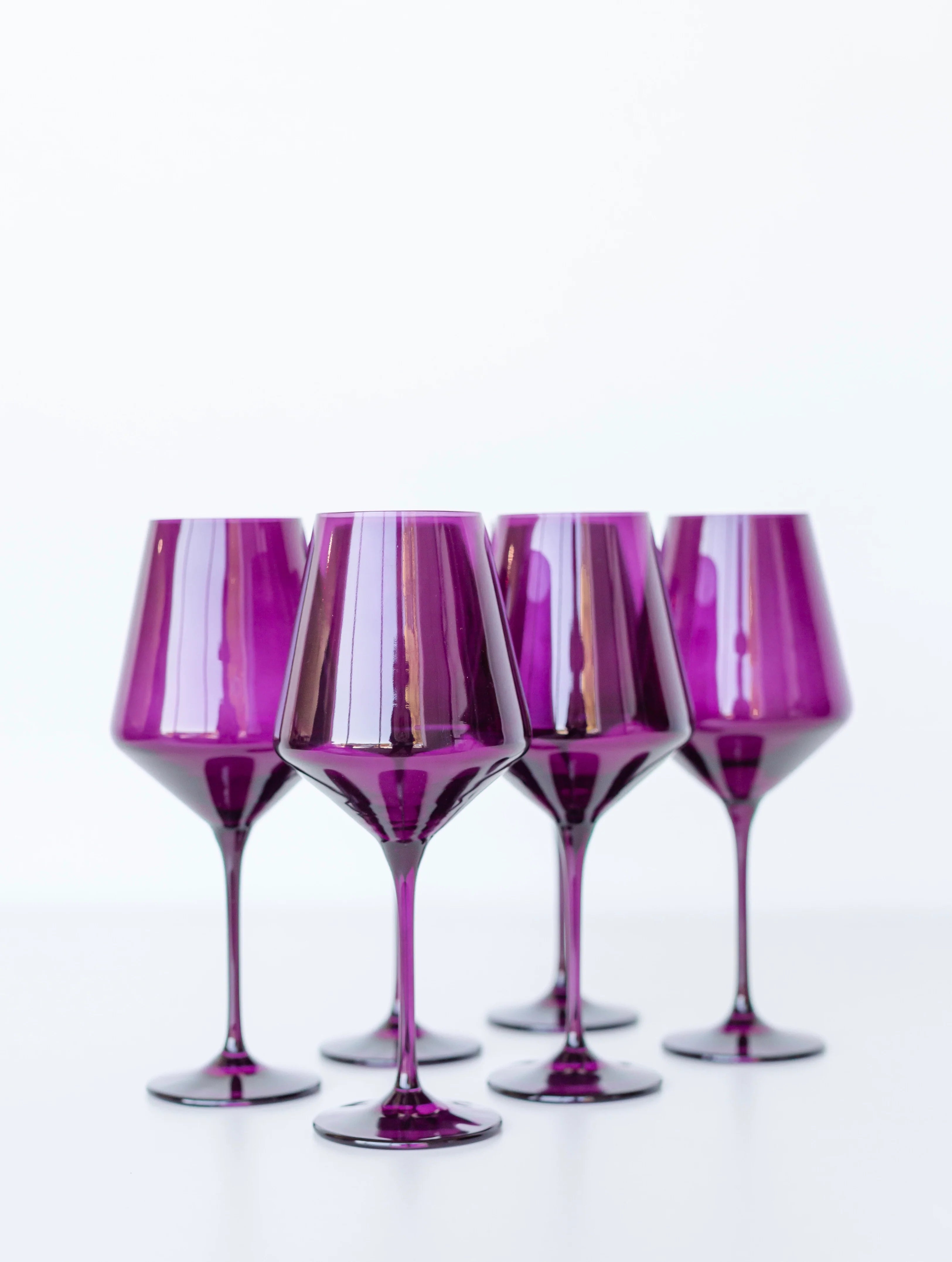 Estelle Wine Stemware - Bundle - Amethyst