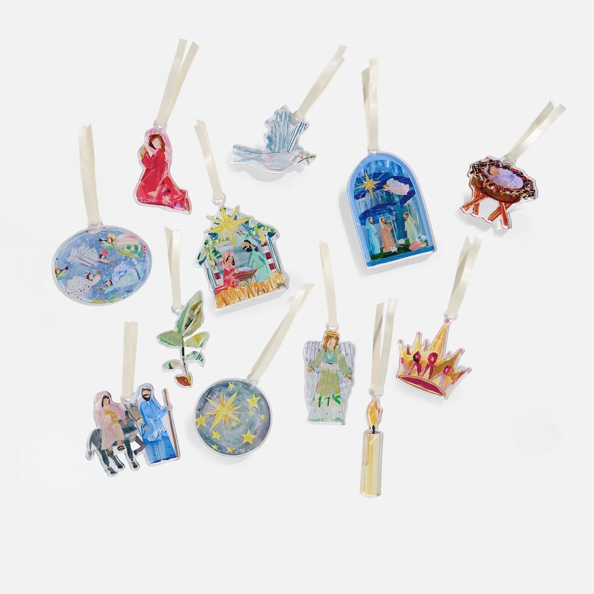 The Advent Story Set + Acrylic Display Tree