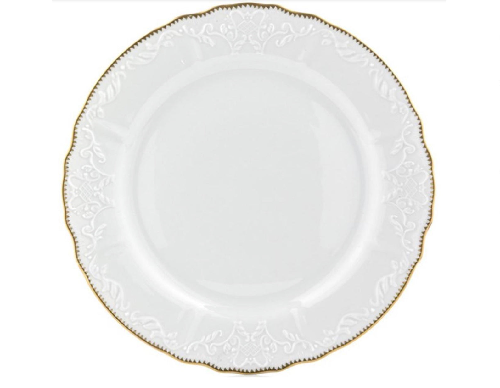 Simply Anna Gold Dinner Plate