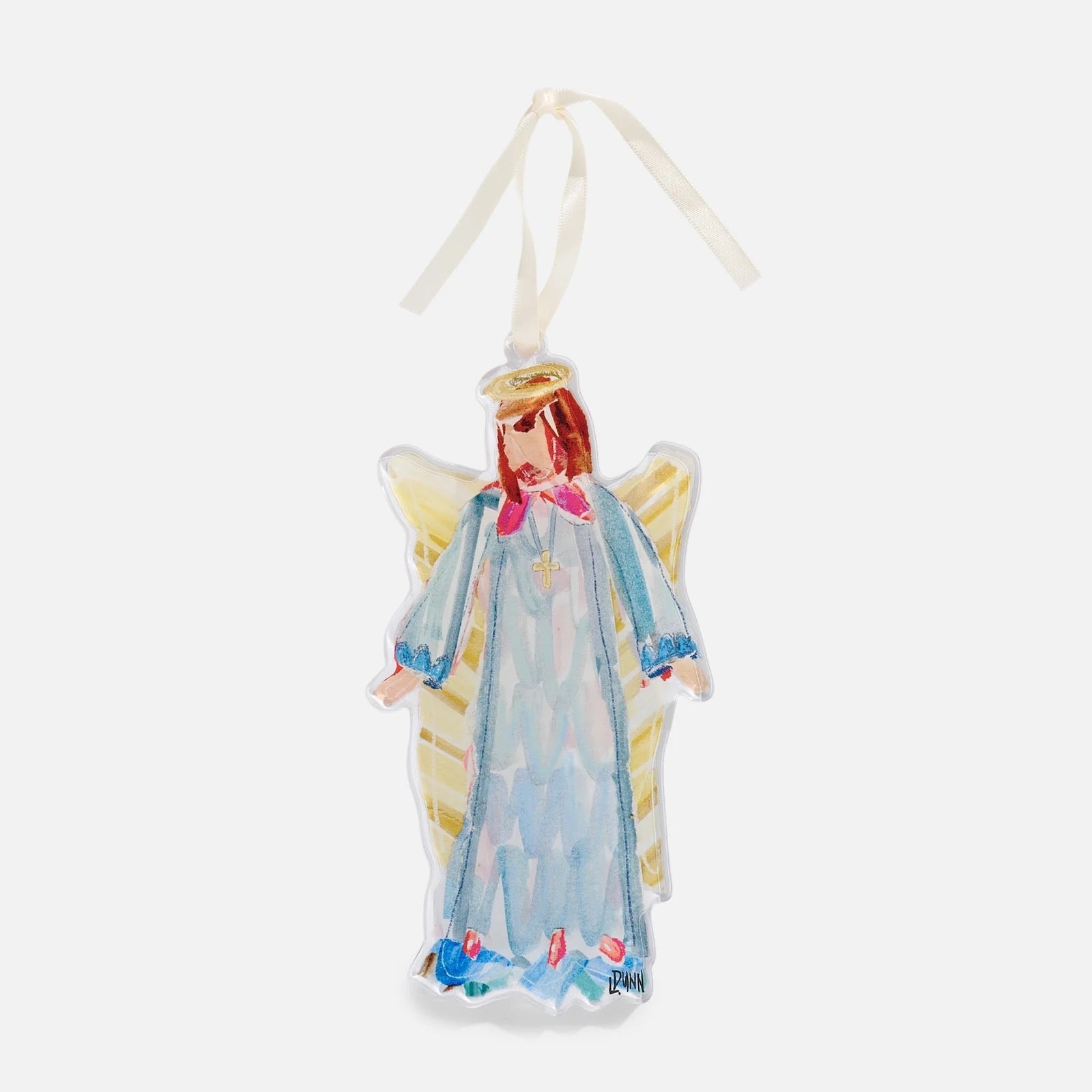 Leah Angel Acrylic Ornament