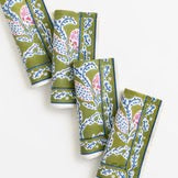 Climbing Dahlia Lavender & Fern Napkins | Set of 4