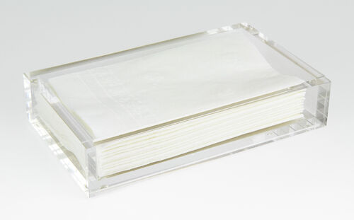 Clear Lucite Napkin Holder