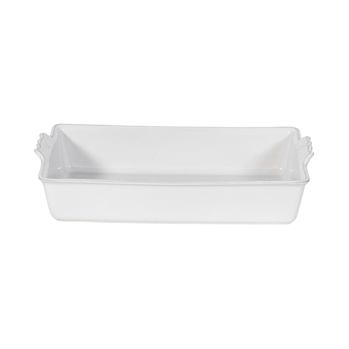 Berry & Thread 13" Rectangular Baker - Whitewash