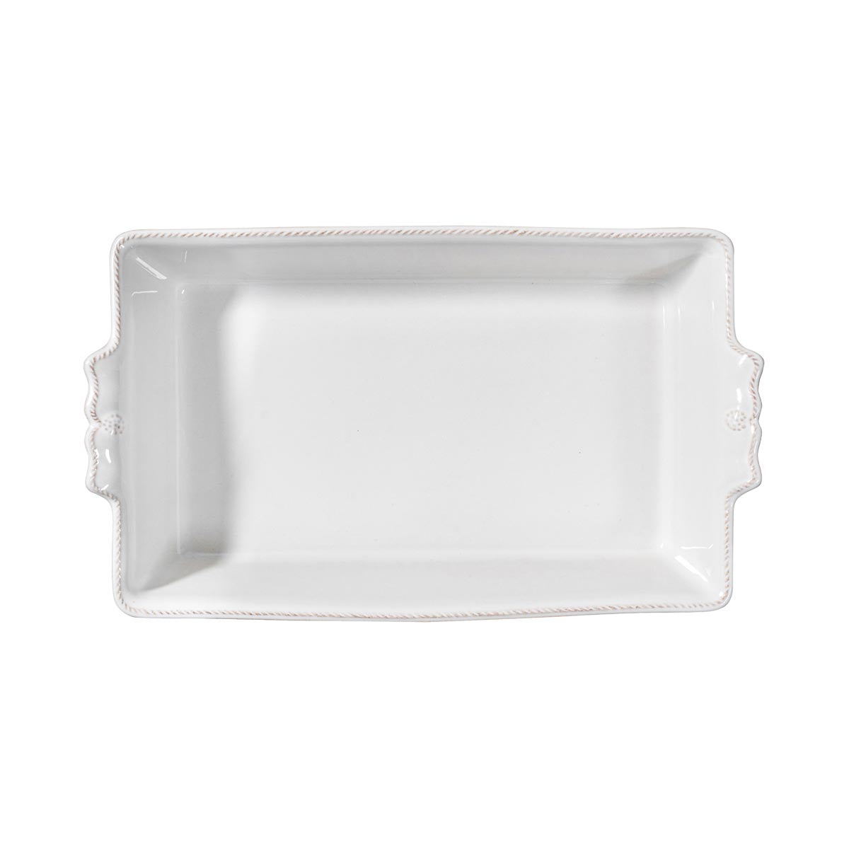 Berry & Thread 13" Rectangular Baker - Whitewash