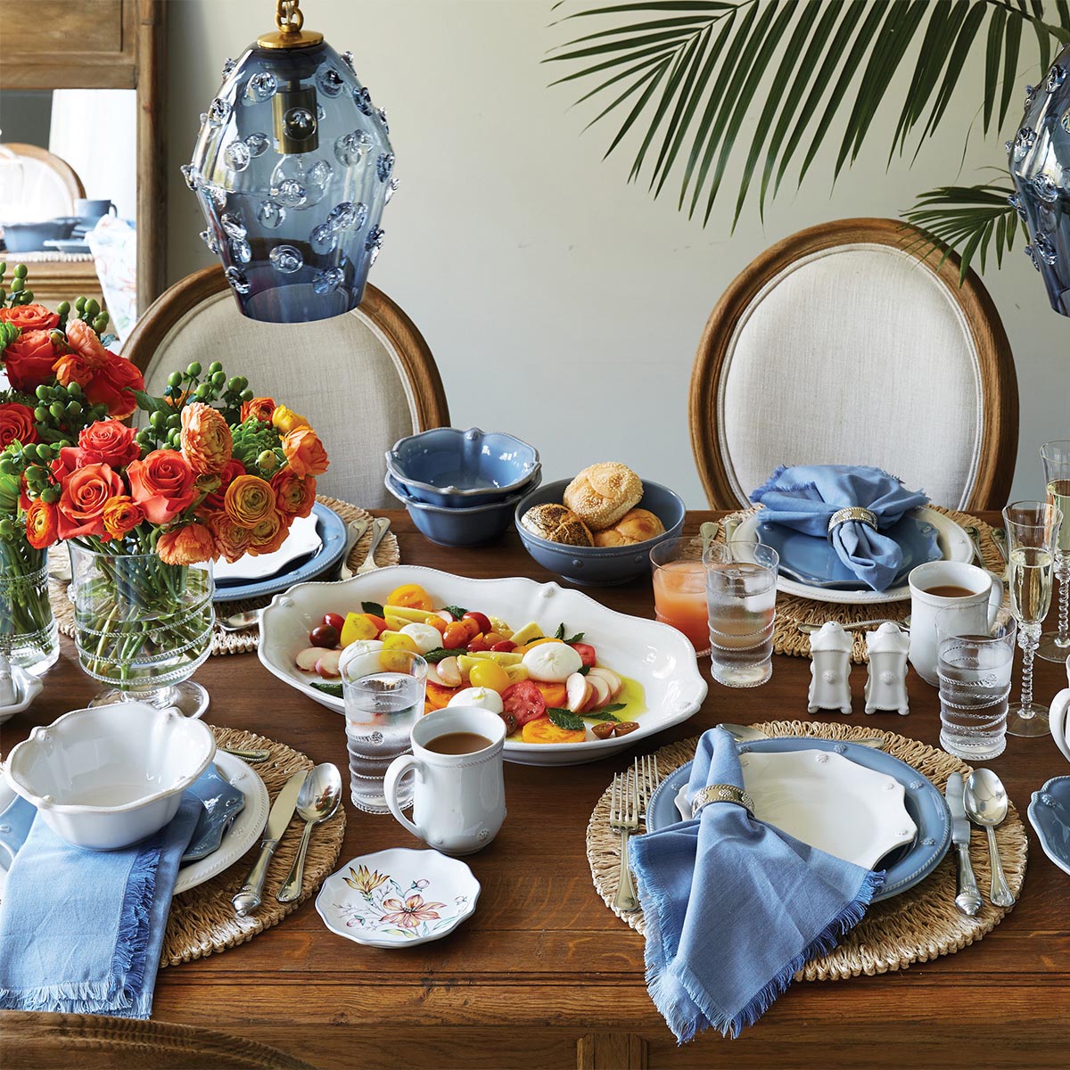 Berry & Thread Chambray Dinner Plate