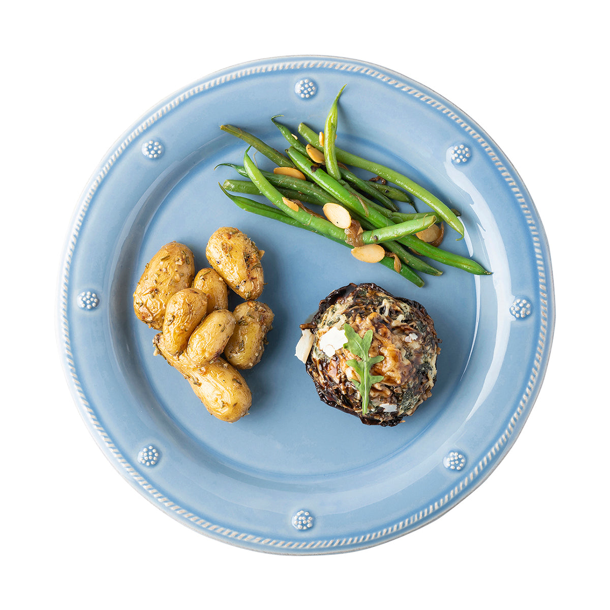 Berry & Thread Chambray Dinner Plate