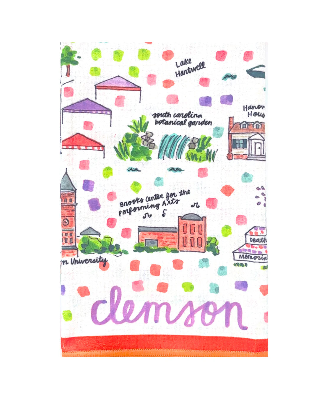 Clemson Tea Towel