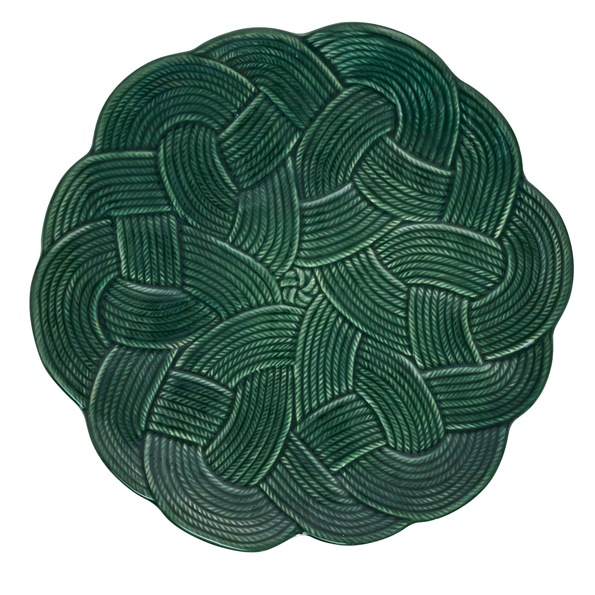 Le Panier Mystic Knot Charger/Platter - Basil