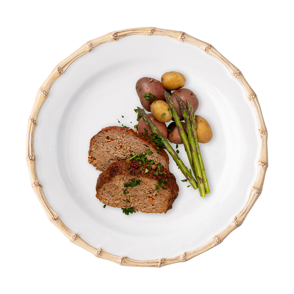 Bamboo Natural Dinner Plate