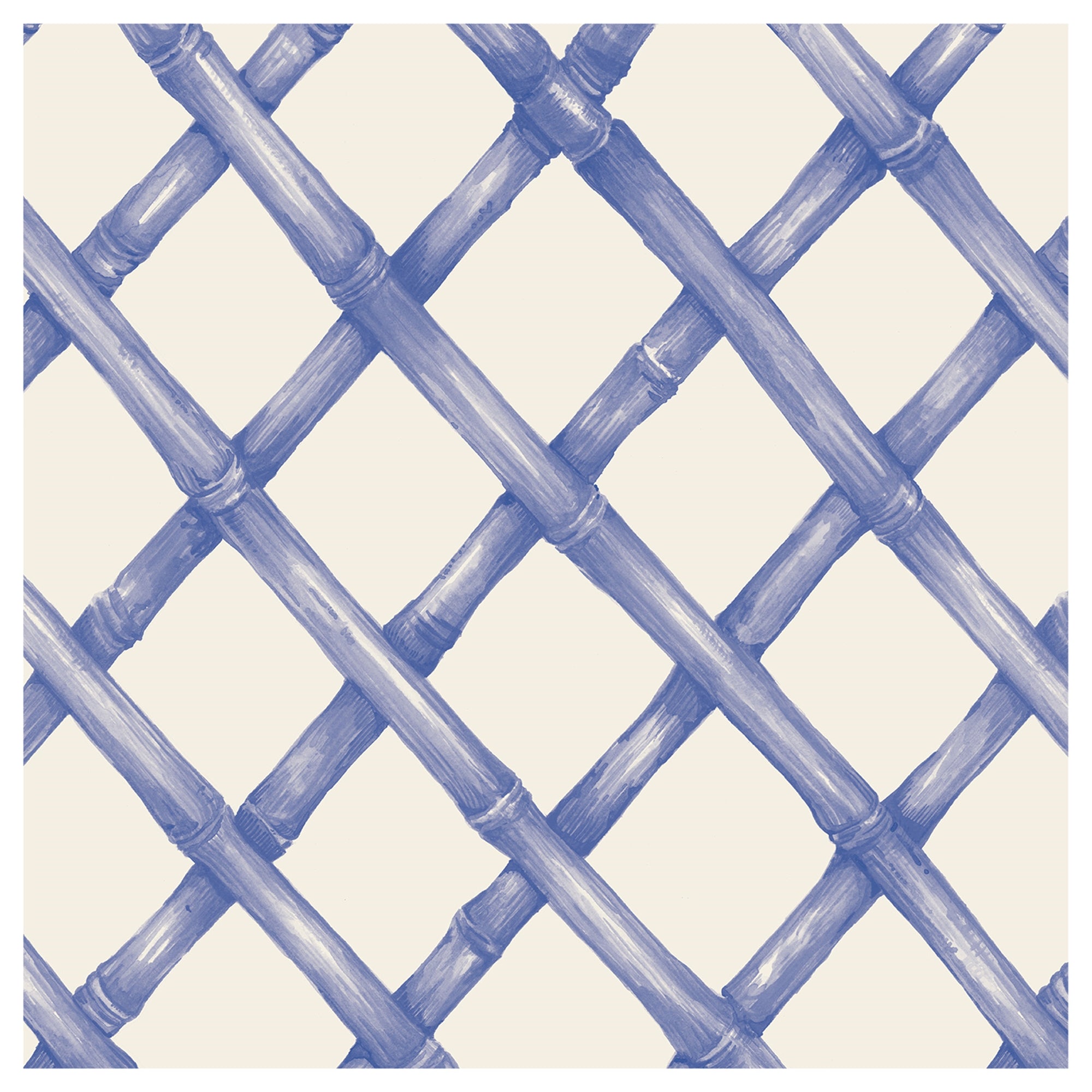 Blue Lattice Napkin