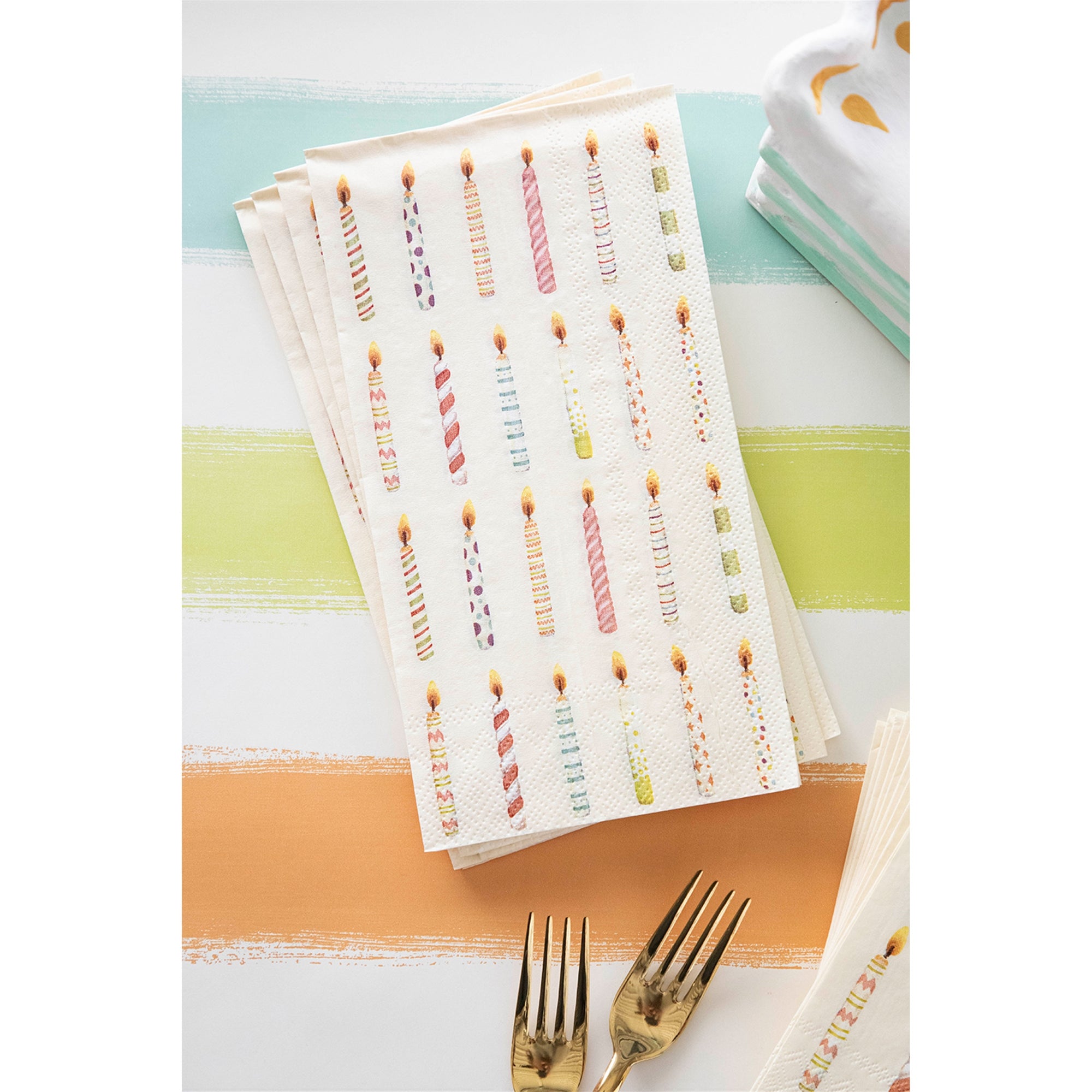 Birthday Candles Napkin