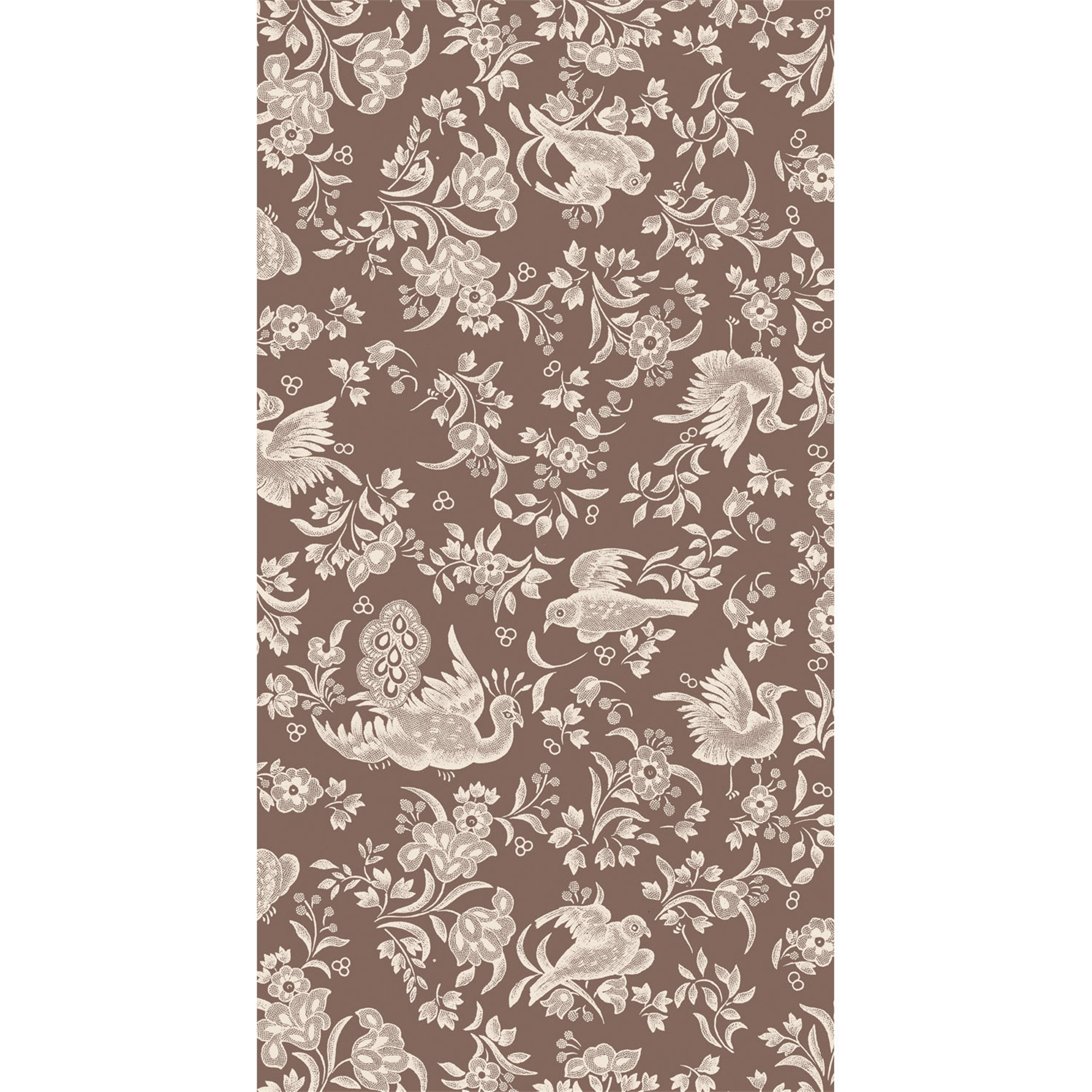 Brown Regal Peacock Napkin
