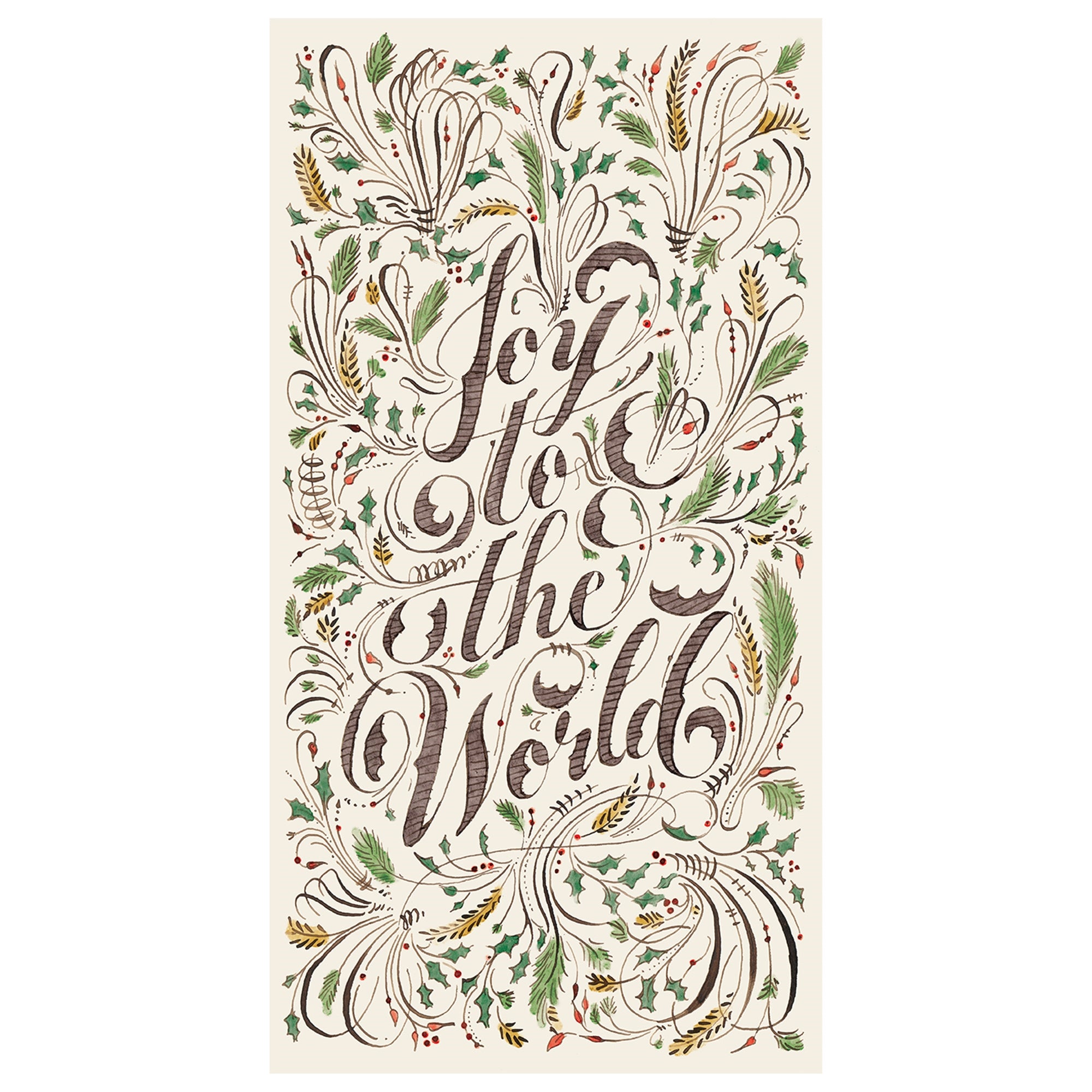 Joy to the World Guest Towel