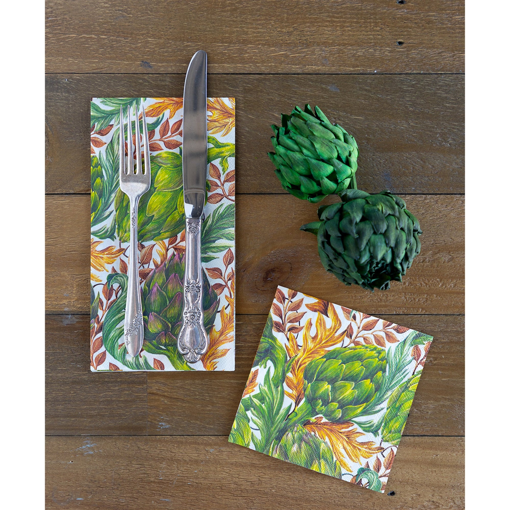 Autumnal Artichokes Napkin
