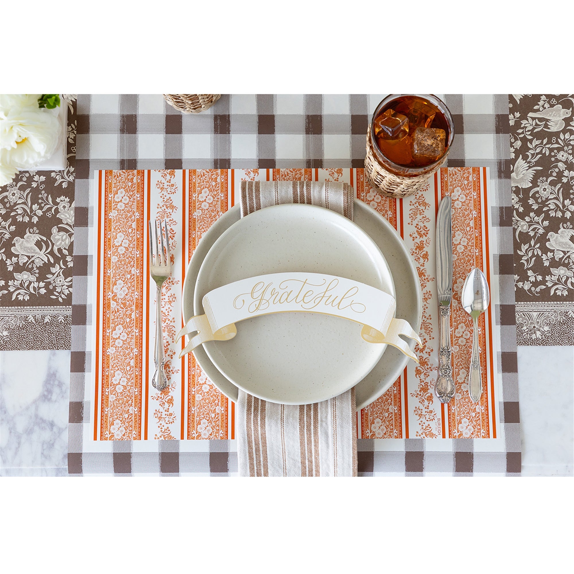 Grateful Banner Table Accent