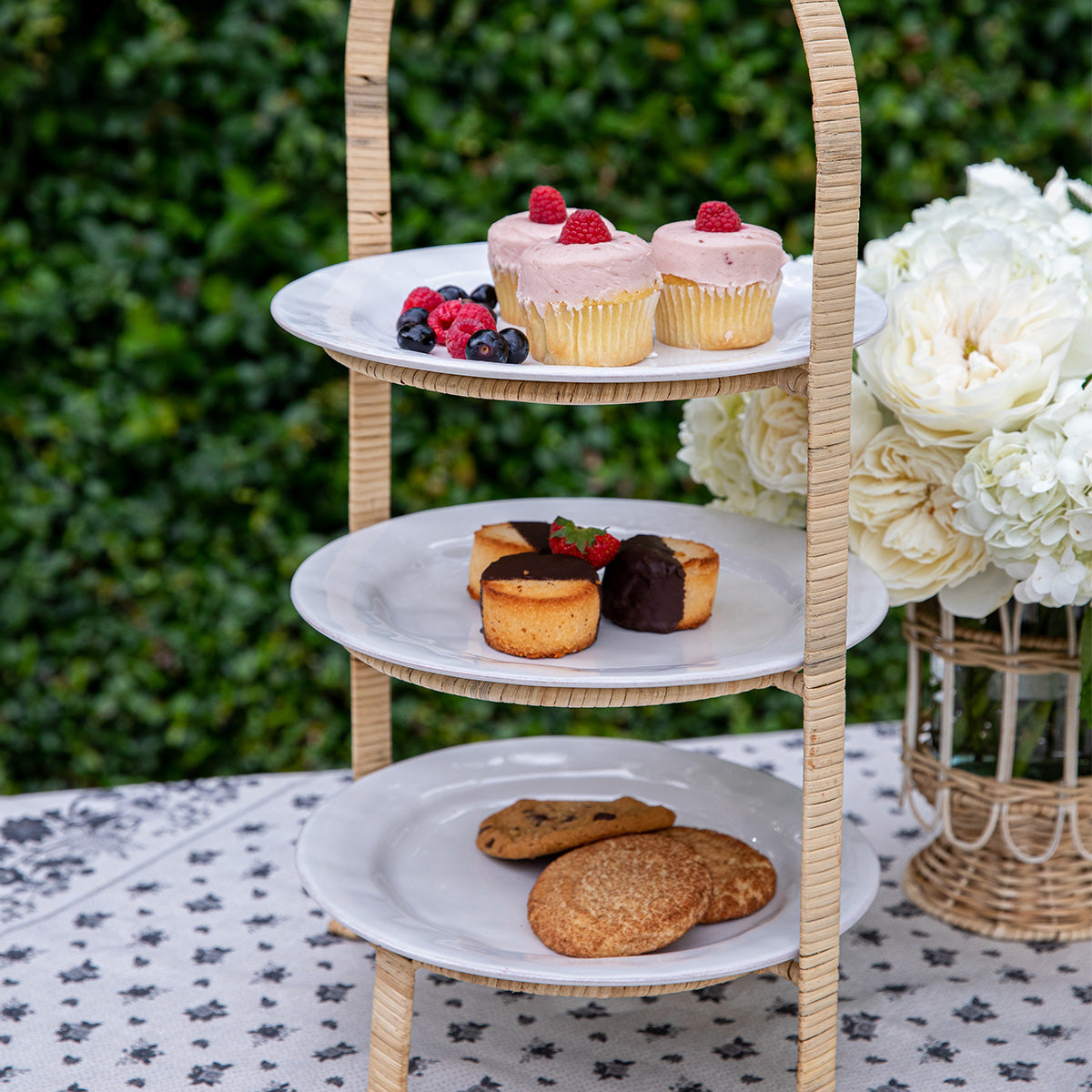 Puro Whitewash Dessert/Salad Plate