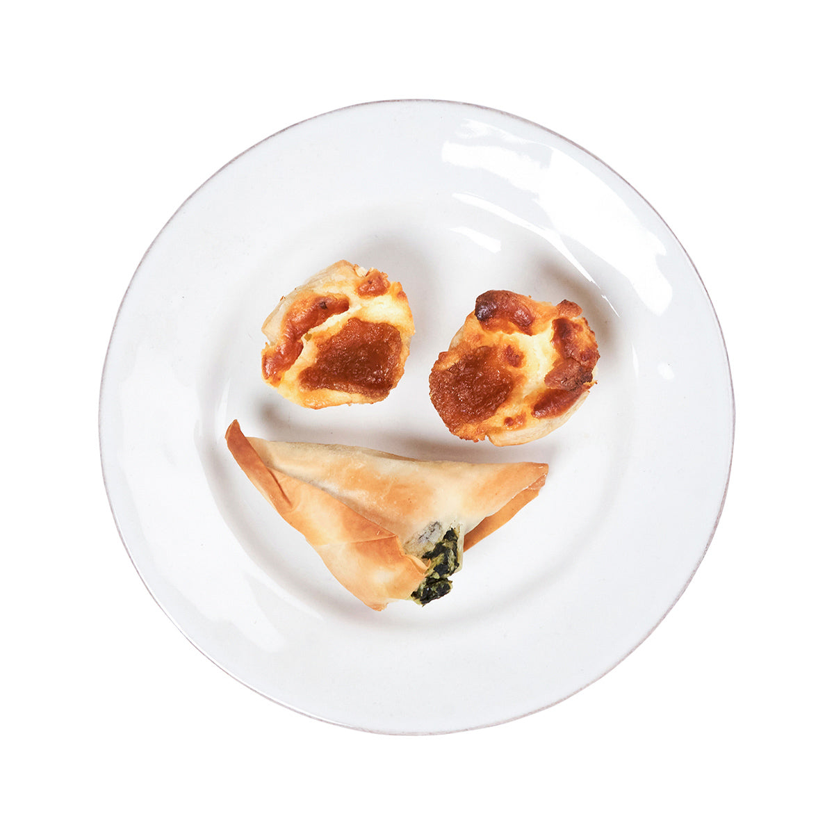 Puro Whitewash Dessert/Salad Plate