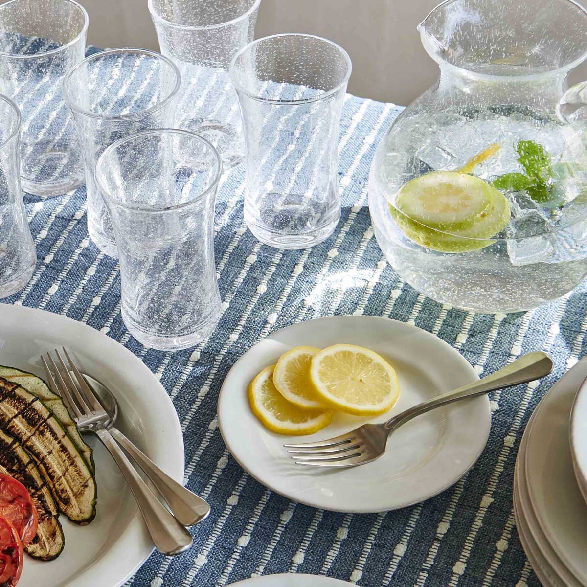 Puro Side/Cocktail Plate - Whitewash