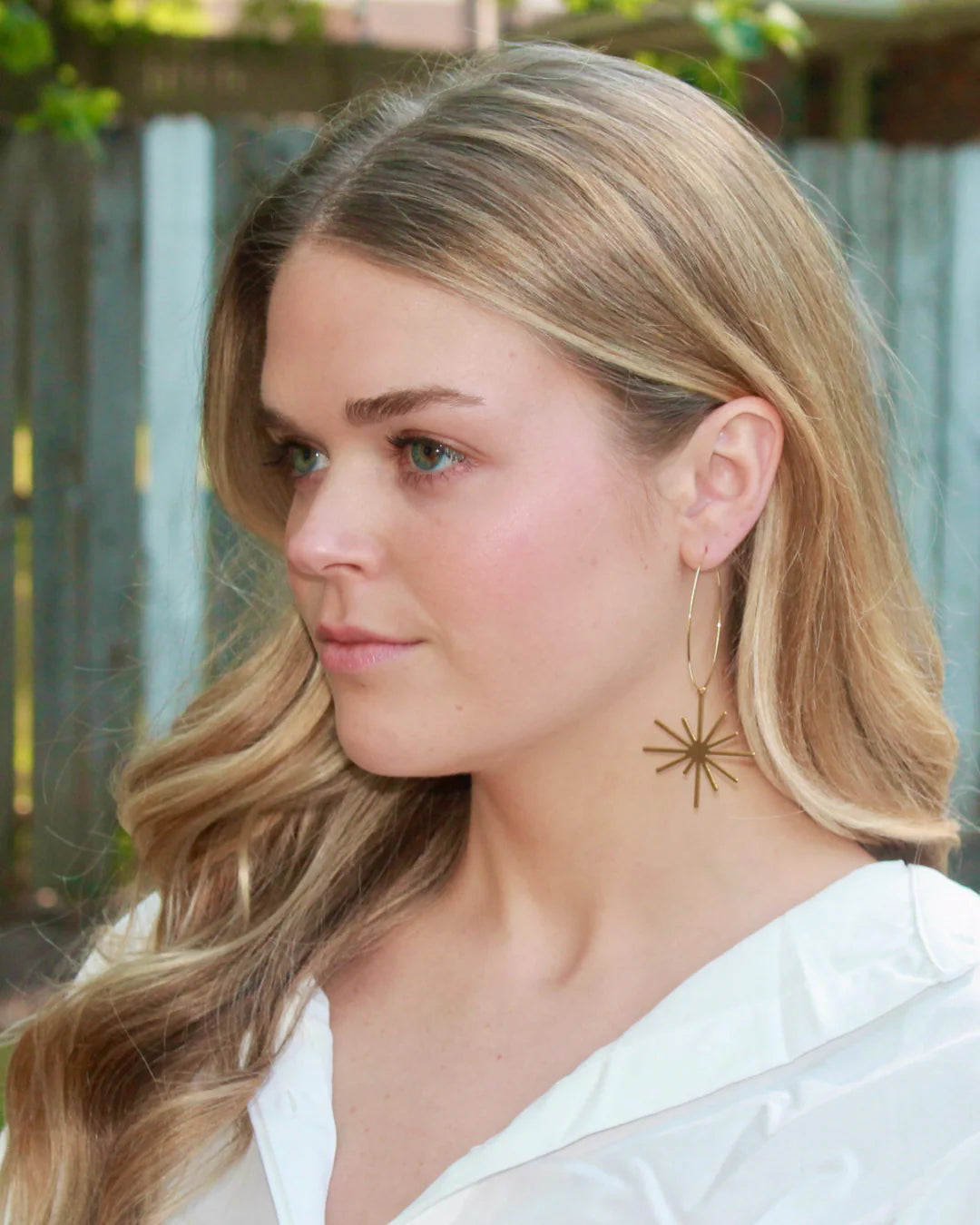 Sidebar Designs Gold Earrings
