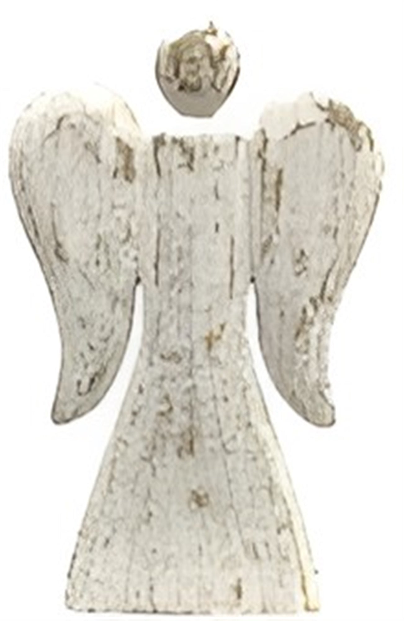Wooden Angel, White Wash