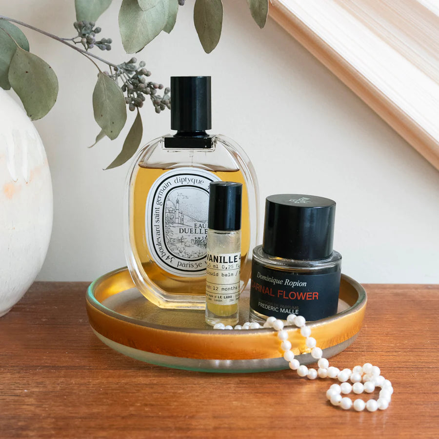 Mod Small Round Plate - Platinum