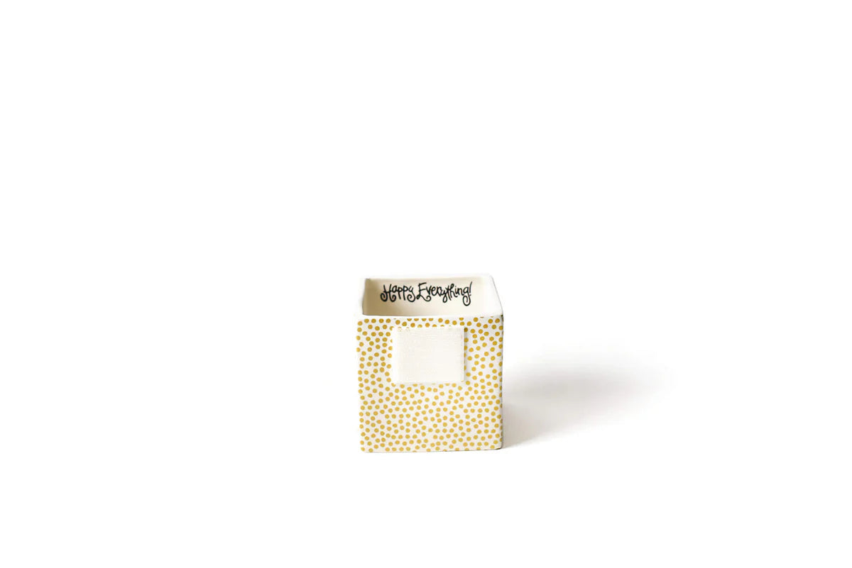 Gold Small Dot Small Mini Nesting Cube