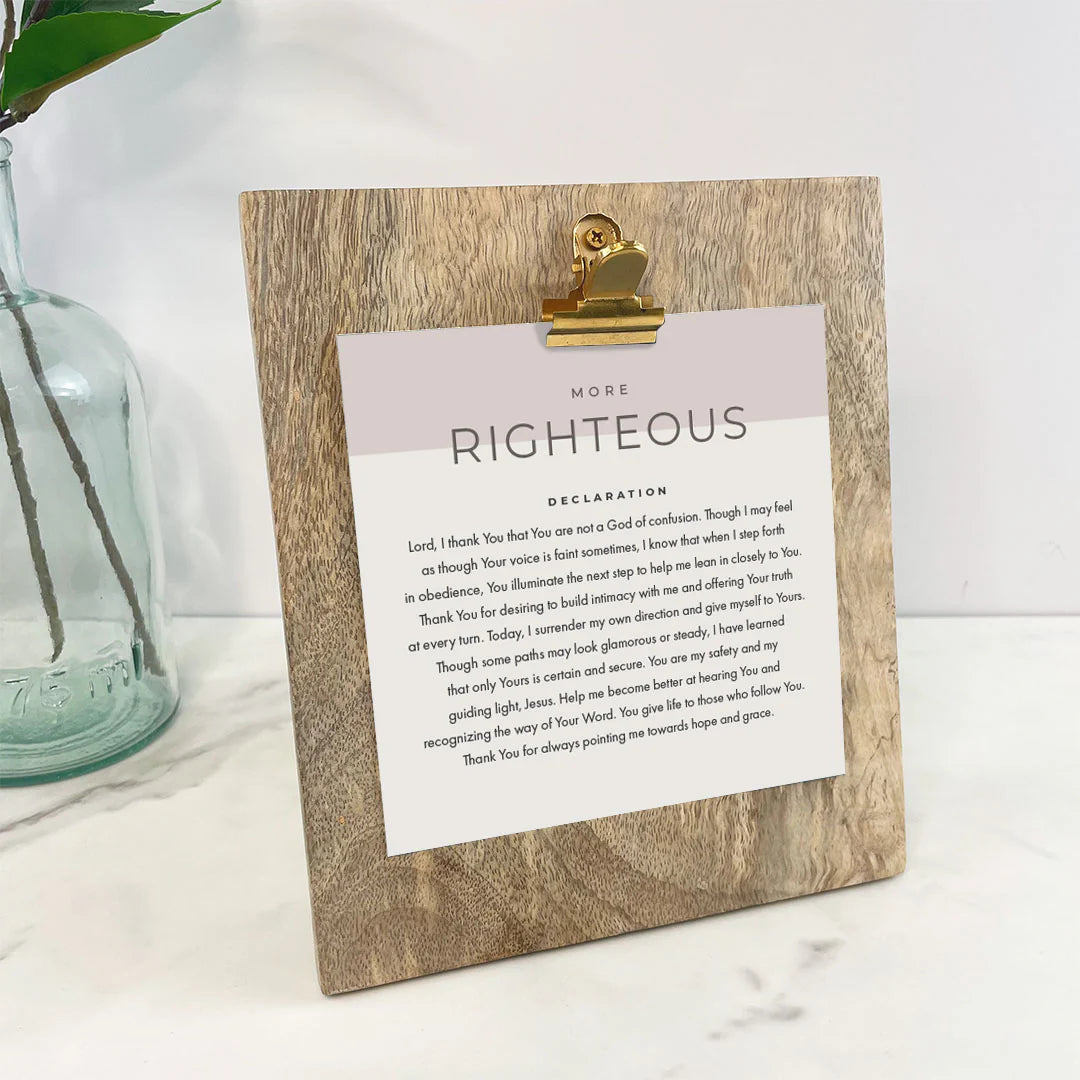 More of Jesus Scripture Devotional Set with Acrylic Stand