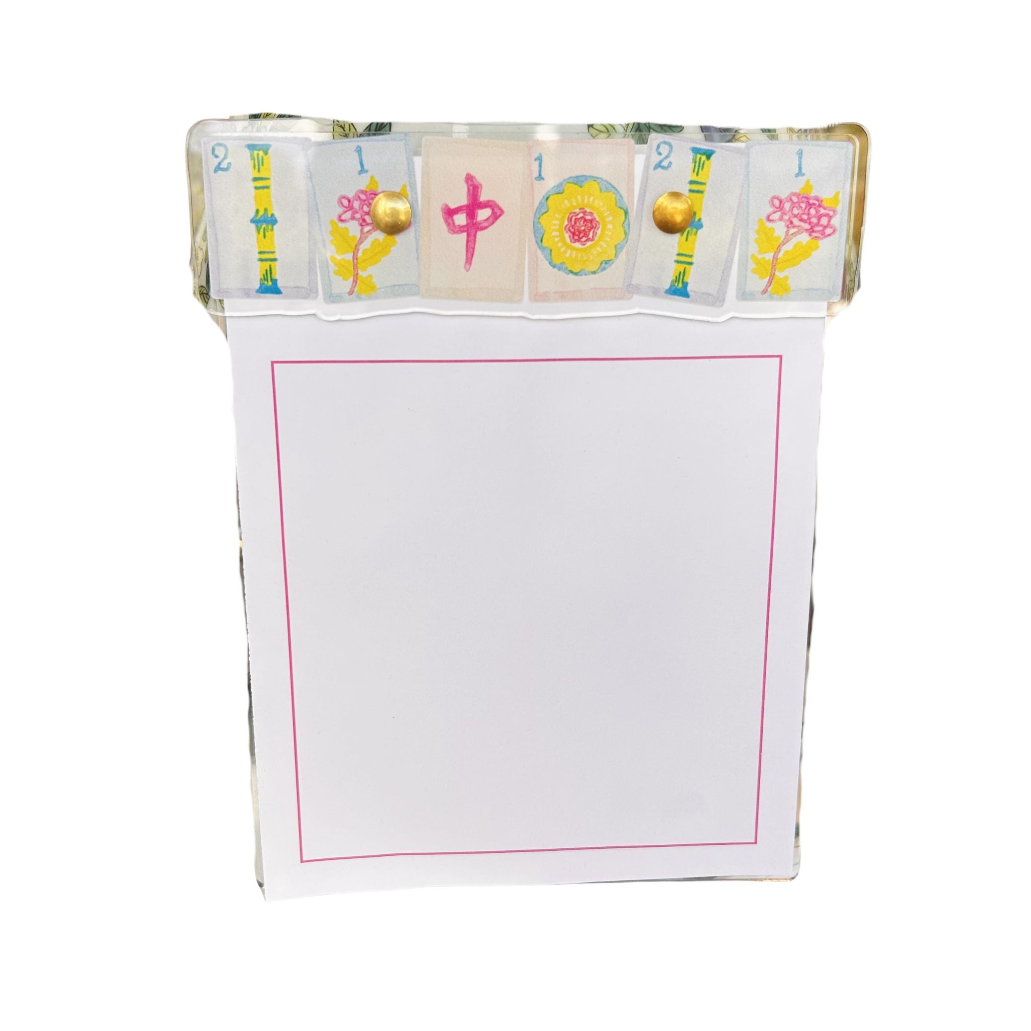 Mahjong Small Notepad