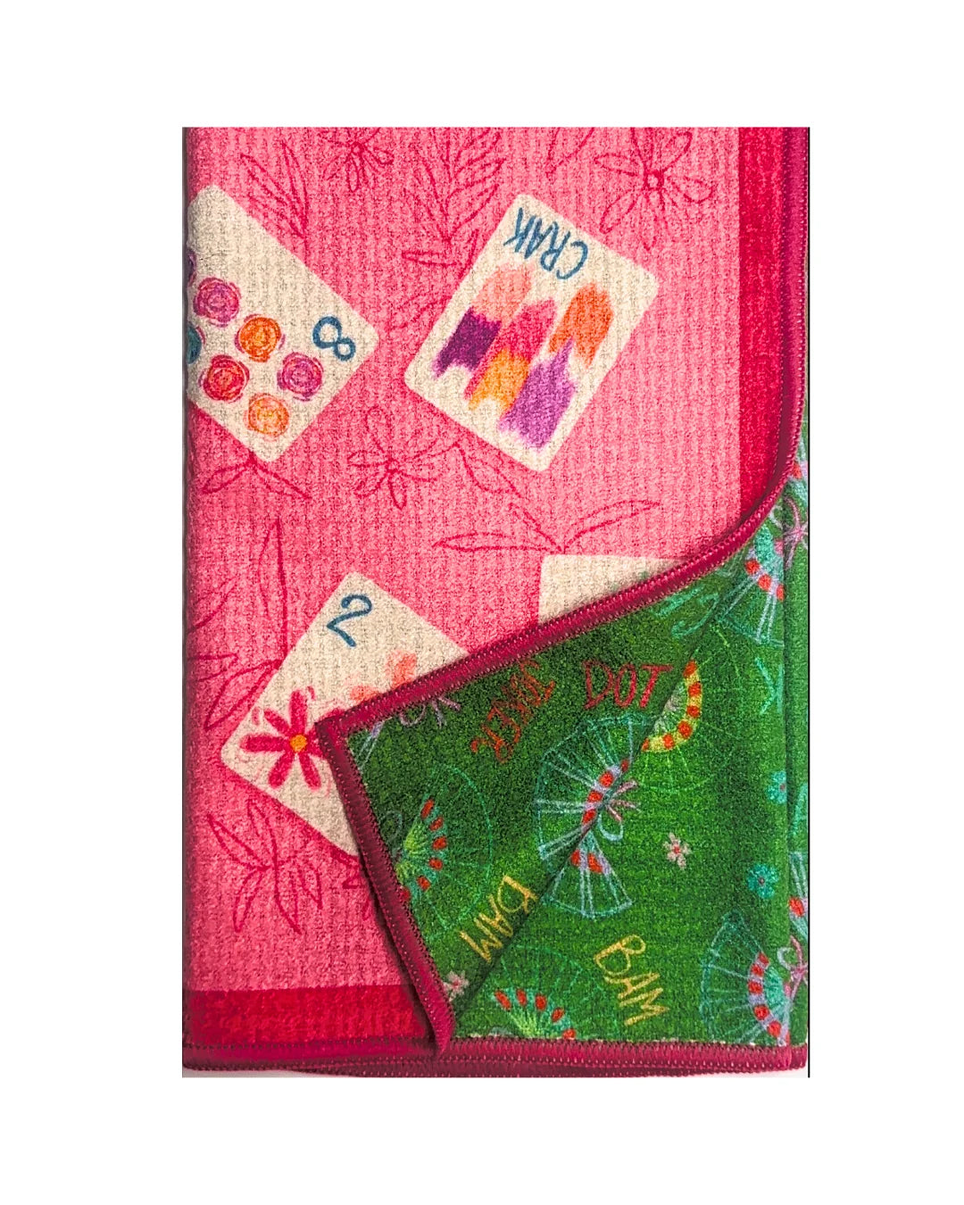 Bonjour Mahjong Tea Towel