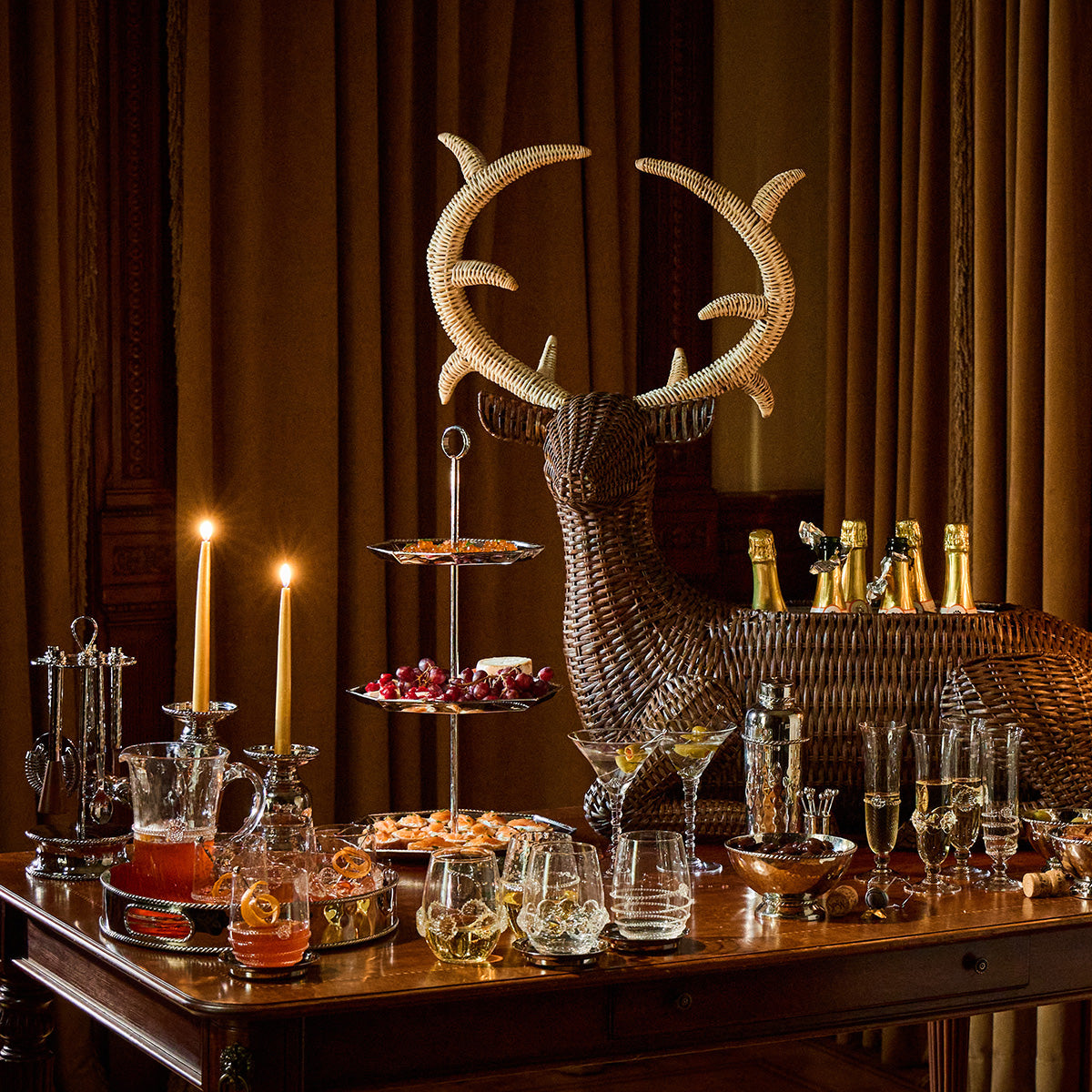 Graham Triple Cocktail Bowl