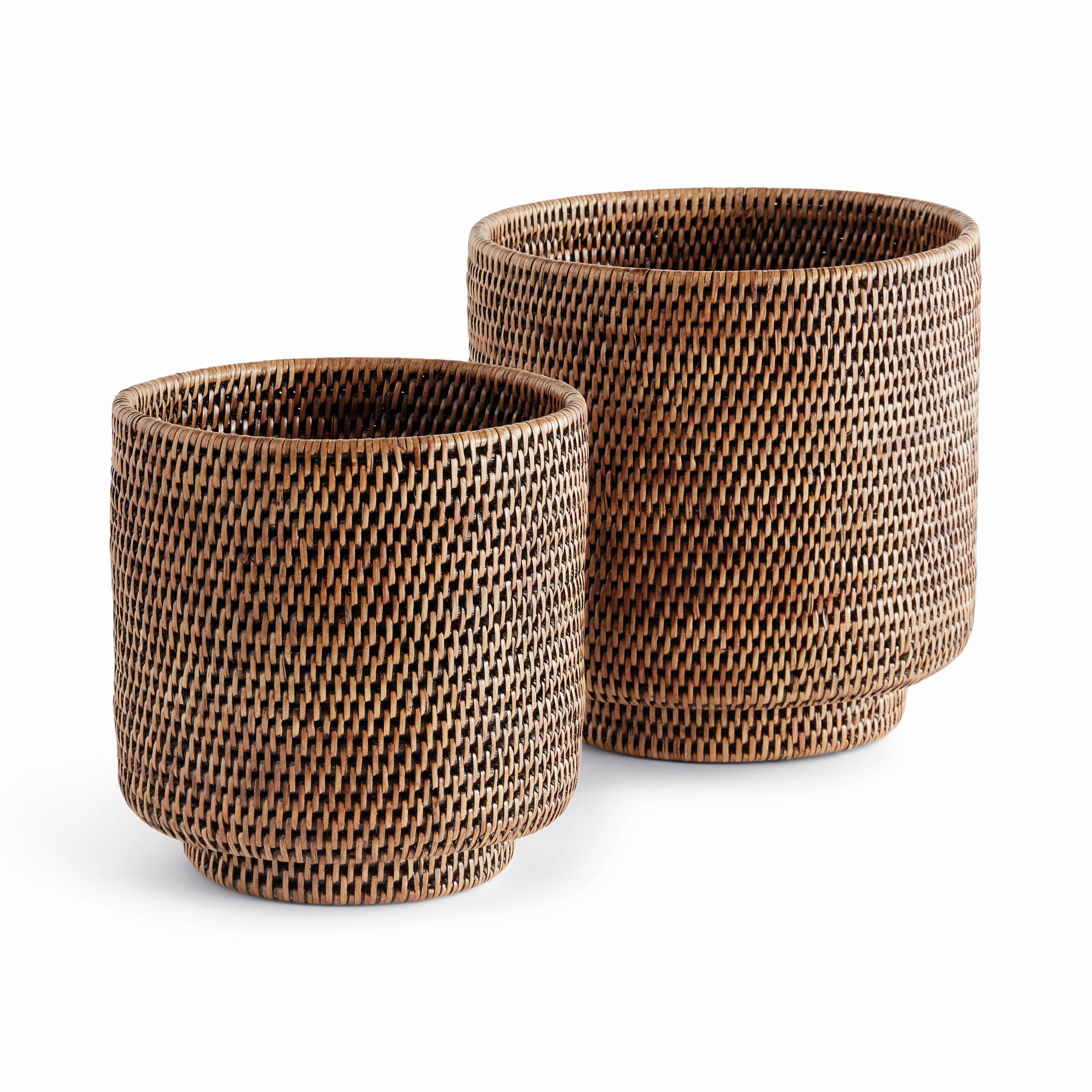Burma Rattan Cachepot
