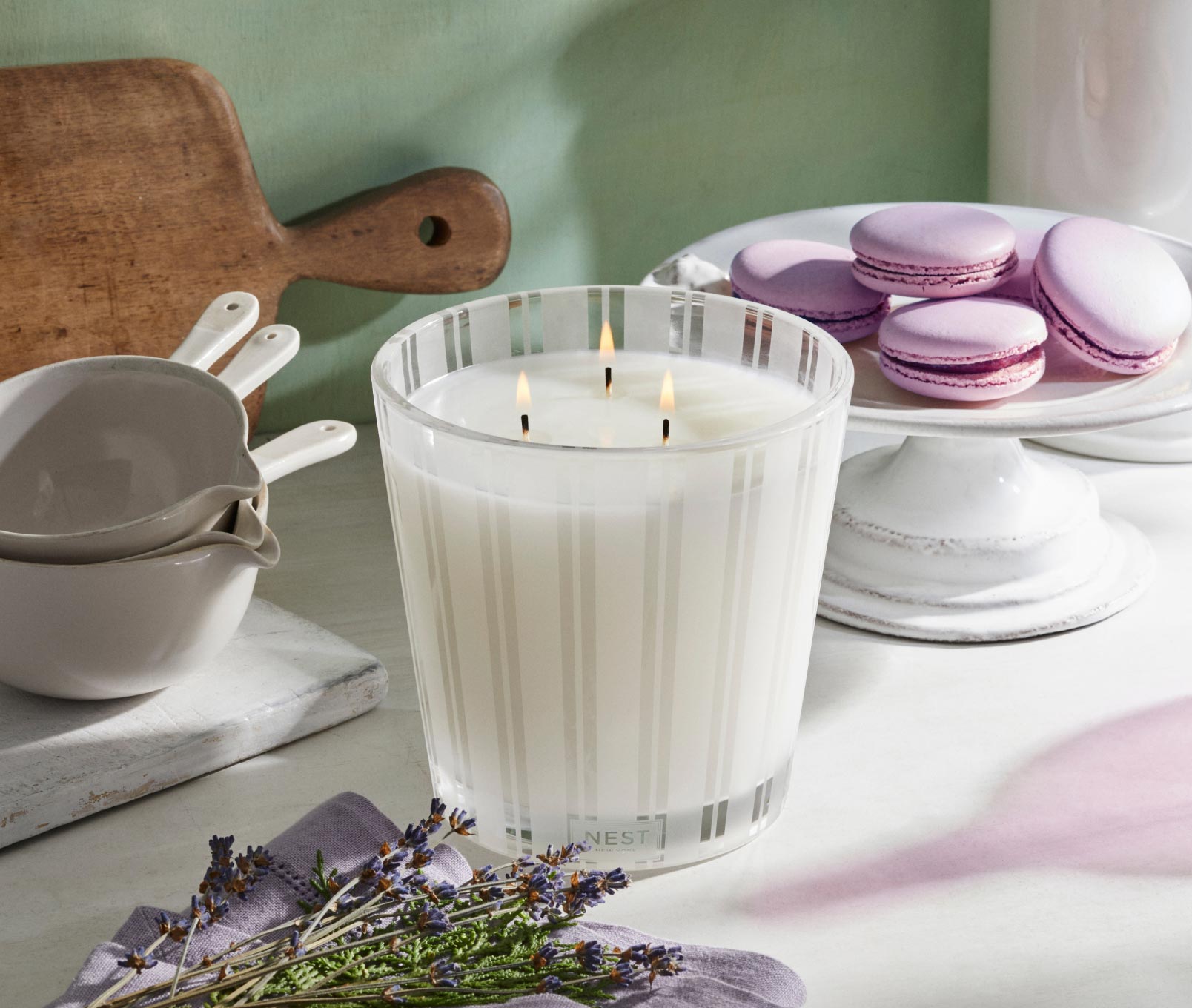 Cedar Leaf & Lavender 3-Wick Candle