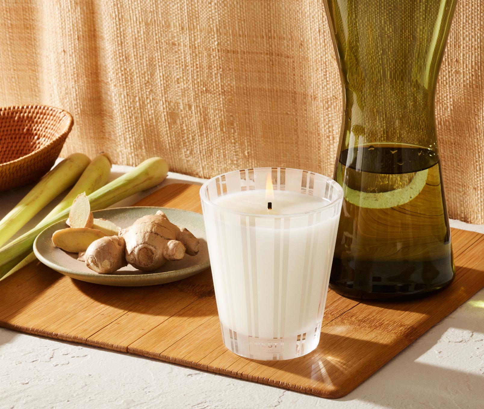 Lemongrass and Ginger Classic Candle